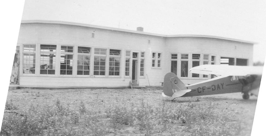Sky Gardens at the Waterville Airport in 1946